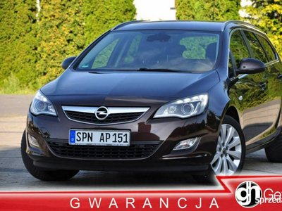 Opel Astra 1,4 Benz Turbo 140KM Xenon Led Skóry PDC Alufelgi komputer 1 Wł…