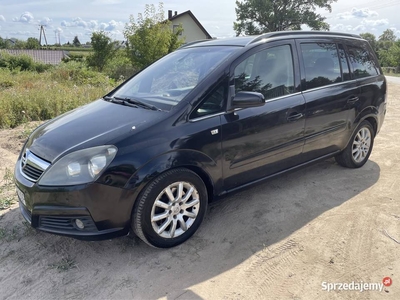 Opel zafira B 1.9d klima navi 7 os