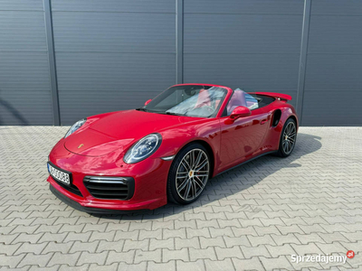 Porsche 911 Turbo Cabrio. Salon PL. Bezwypadkowy. Pełne wyposażenie. 17 ty…