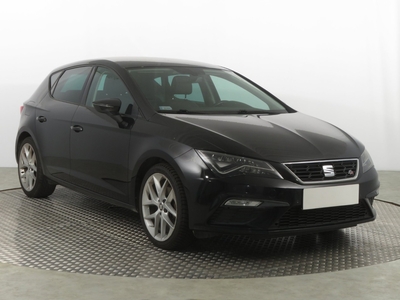 SEAT Leon III , Salon Polska, Serwis ASO, Skóra, Navi, Klimatronic,