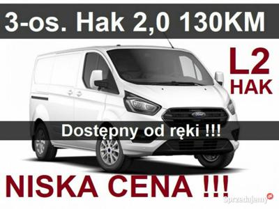 Ford Transit Custom 130KM L2 Hak holowniczy Super Niska Cen…