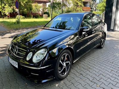 Mercedes-Benz Klasa E W211 -Film-Zadbany-Jasne skóry-Pakiet AMG-