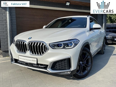 BMW X6 G06 xDrvie30d rej: 2021 SalonPL Bezwyp. Bardzo bog.wyp. el.HakVAT