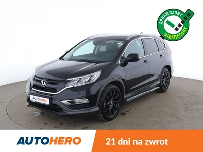 Honda CR-V IV Elegance/ skóra/ kamera/ grzane fotele /tempomat/ Bluetooth