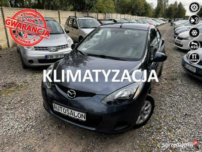 Mazda 2 1.4i*75PS*Klima*1*WŁ*ESP*serwis*stan*bdb*BEZ*RDZY*A…