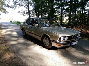 BMW e28 520 automat doinwestowana,niski przebieg