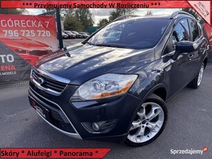 Ford Kuga * Skóry * Panorama dach * Alusy * Podgrzewane fotele * Xenon