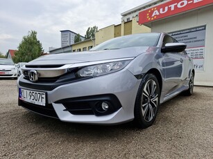 Honda Civic X 1.5 benz 182 KM, gwarancja, bogata wersja, stan idealny!