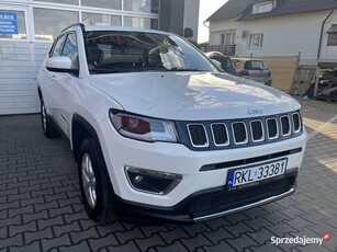 JEEP COMPASS2.4 BENZYNA 180KM, 4x4, Ledy, skóry, kamera i czujniki cofania