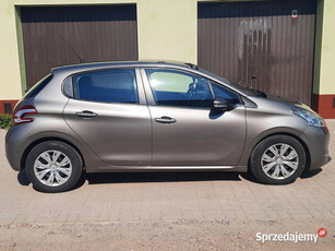 Peugeot 208 1.4 benzyna salon PL 5-drzwi fabryczny lakier przebieg: 74000km