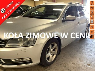 Volkswagen Passat B7 2,0 TDI Bluemotion/Parktronik/Podgrz fotele/2 kpl. alufelg/6 biegów