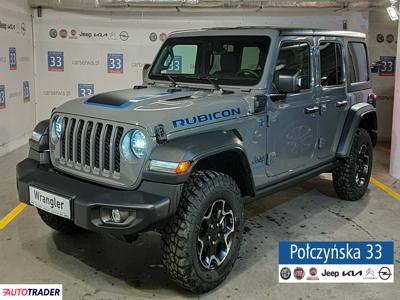 Jeep Wrangler 2.0 hybrydowy 381 KM 2021r. (Warszawa)