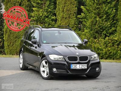 BMW SERIA 3 IV (E90/E91/E92/E93) BMW SERIA 3 2.0d(143KM)*Lift*Czarna*Navi*Automat*2xParktr*Reling*Alu17