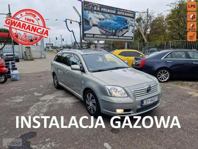 Toyota Avensis II 1.8 Benzyna + LPG 130 KM, Klimatyzacja, Komputer, Relingi, Isofix