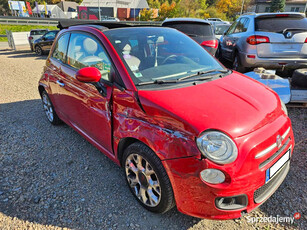 2013 FIAT 500 C - CABRIO AUTOMAT 0.9 benzyna ODKRYWANY DACH kabriolet