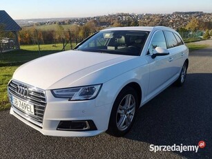 Audi A4 2.0 TDI śliczne, bezwypadkowe, black interior design, bogata wersja