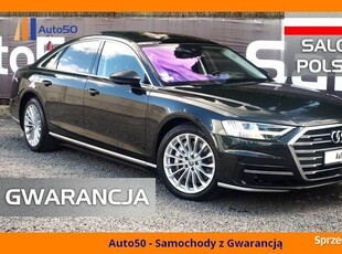 Audi A8 3.0 V6T Ma wszystko! B&O MatrixLED Pneumatyka Noktowizor VAT23%