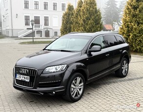 Audi Q7 2011r 3.0TDi 245km Quattro 7 osób Lift S line Stan Wzorowy