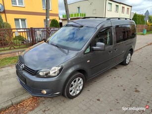 Caddy Maxi 7osobowy 2014r 2.0TDI 140KM Stan BDB Klimatronik Zadbany