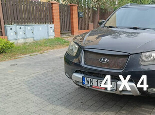 Hyundai Santa Fe 2.7 V6 GLS, 4WD , automat, DVD, skóra , Nawigacja II (200…