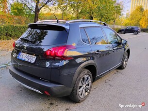 Peugeot 2008 Lift 2019r, 1.2B-130KM, ALLURE, 42400km. GPS. Właściciel