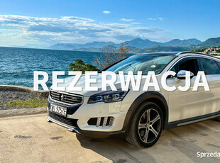 Peugeot 508 RXH panorama HUD NAC kamera 180 skóra niski przebieg