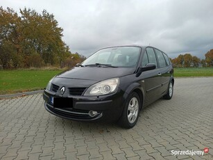 Renault Scenic 2.0 benzyna 2008r, nawigacja, 7 osobowy, pierwszy właściciel