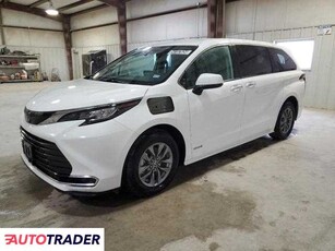 Toyota Sienna 2.0 hybrydowy 2021r. (HASLET)