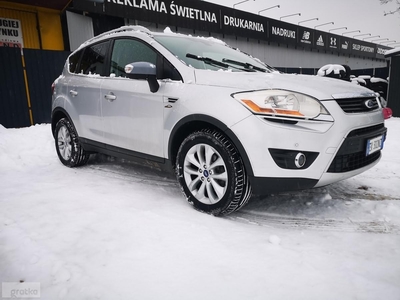 Ford Kuga I 2.0 TDCi Titanium. Automatyczna skrzynia biegów. Skórzana tapicerka