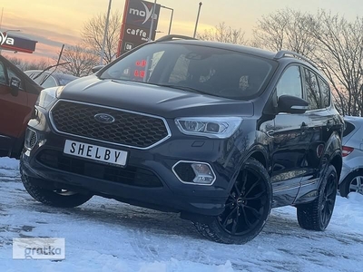 Ford Kuga III 1.5BENZ. 150KM VIGNALE Xenon Led Klima Skóry Navi Kamera Stan Bdb