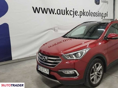 Hyundai Santa Fe 2.0 diesel 185 KM 2016r. (Grójec)