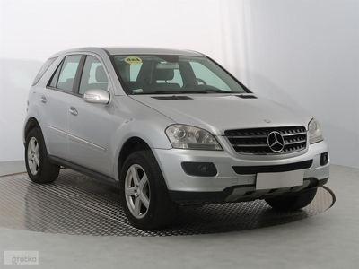 Mercedes-Benz Klasa ML W164 , 187 KM, Automat, Skóra, Klimatronic, Tempomat, Parktronic