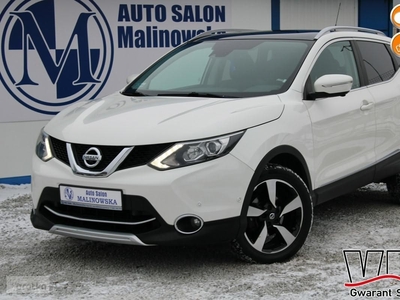 Nissan Qashqai II 4x4 1.6 dCi 130KM Navi Kamera Xenon SzklanyDach Wolne Ręce ParkAssis