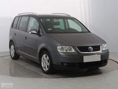 Volkswagen Touran I , Klimatronic, Tempomat, Podgrzewane siedzienia,ALU