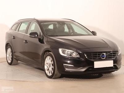 Volvo V60 I , Serwis ASO, Automat, Skóra, Navi, Xenon, Bi-Xenon,