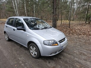 Chevrolet Aveo I (T200/T250) pierwszy właściciel, Benzyna + LPG rok 2007