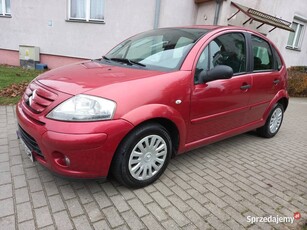 Citroen C3 2009r 1.4 benzyna 111tys km przebiegu zadbany klimatyzacja