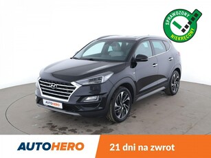 Hyundai Tucson III FV23%, jasne skóry, full LED, navi, klima auto, kamera i czujniki pa