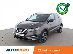 Nissan Qashqai II navi panorama grzane fotele kamera Bluetooth hak tempomat