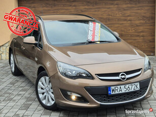 Opel Astra Przebieg 173tyś, 1.4B 140KM, 2014r, Lift, Półskóra, Z Niemiec J…