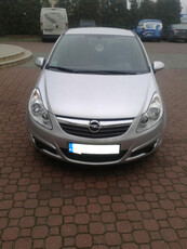 Opel Corsa 1.3 CDTI 2009r 138 tys. diesel srebrny metalik