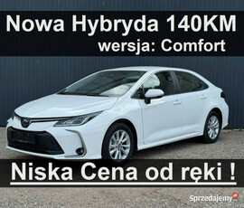 Toyota Corolla Nowa Hybryda 140KM 1,8 Comfort Kamera Dostępny od ręki - 12…