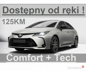 Toyota Corolla Nowa Niska Cena 125KM 1,5 Pakiet Tech Comfort Kamera Od ręk…