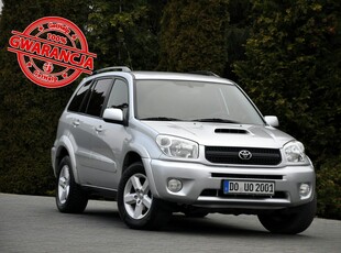 Toyota RAV 4 II 2.0 D-4D(116KM)*Lift*4x4*Welur*Klimatronik*I Wł*Reling*Alu16