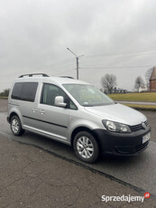 Volkswagen caddy srebrny 2015 1-6-tdi 130 koni mechanicznych