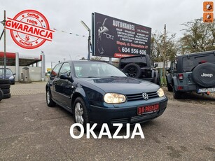 Volkswagen Golf IV 1.6 Benzyna 100 KM, Klimatyzacja Automatyczna, Alufelgi, Grzane Fote