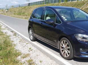 Volkswagen Golf Sportsvan I 1,6TDI 110KM 2015r 151 500 km Navi Skóra zarej.