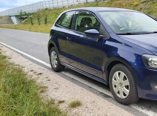 Volkswagen Polo V 1,2B 60KM 2011r Klima 155200km zarejestrowany