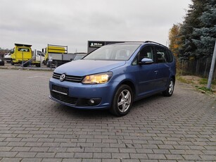 Volkswagen Touran II 1.6TDI 105KM 6-Biegów Klimatronik Grz.Fotele Alu 7-osobowy