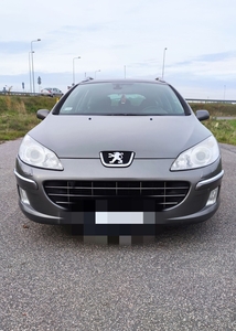 Peugeot 407 SW, Benzyna + Nowy Gaz, 2 kpl. opon